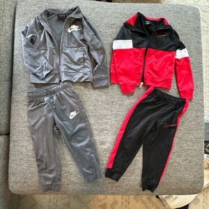 Toddler Nike jogger sets